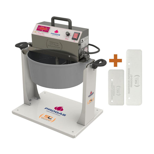 Kit misturador de doces profissional Progás com Giramog e raspadores extras
