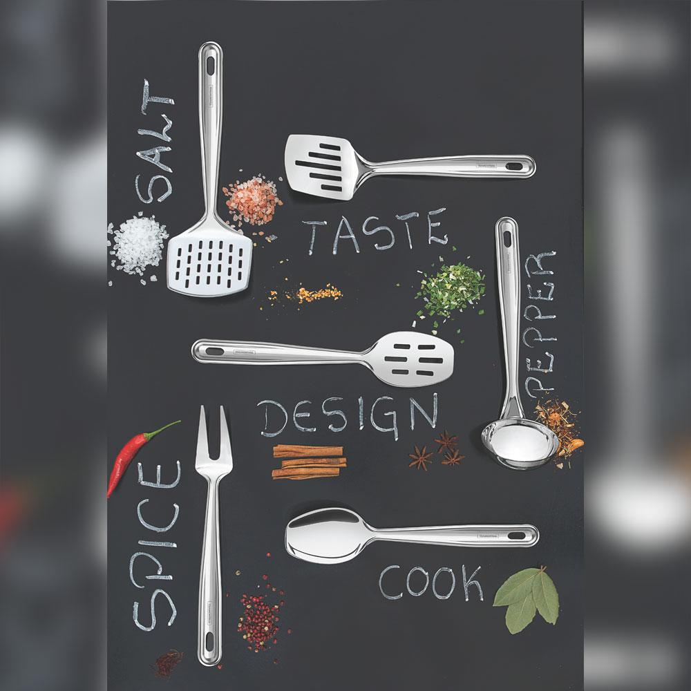 Colher Extrata Para Arroz Em Aço Inox - Tramontina 63815101