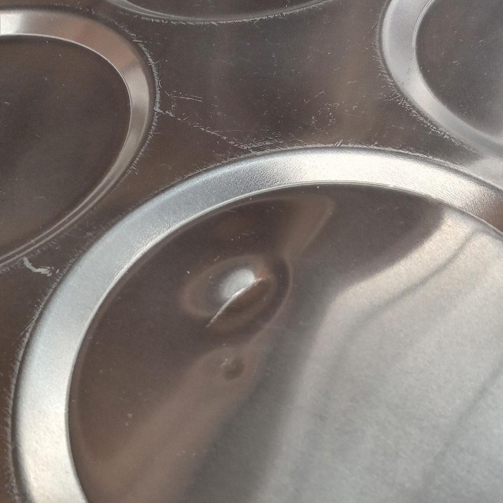 SEMINOVO - Assadeira para Pão de Hamburguer 20 Cavidades em Alumínio 58x70 APH20 - Imeca