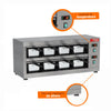 Conservador Aquecedor De Proteínas 50 a 100ºc 1600w 8 Cubas 1/3 Coproh8 220v - Red Chameleon