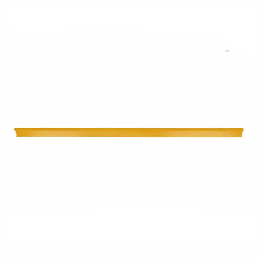 Kit 3 Bandeja Prateleira 30x91 Gôndolas New Plus Preto Porta Etiqueta Amarelo - SA Gôndolas