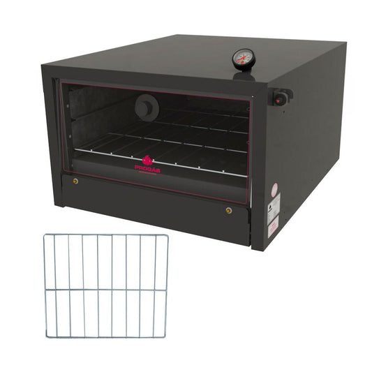 Kit - Forno Assador Refratário Gás Mesa Fsp-6800 + Grade Extra - Progás