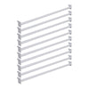 Conjunto 10 Réguas 92cm Para Gôndolas Premium Flex Branco - Amapá