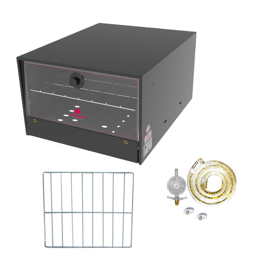 Kit - Forno Semi-industrial Gás Fsi-680n + Grade Extra + Kit Gás - Progás