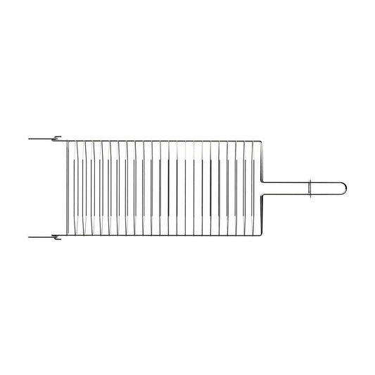 Grelha Para Churrasco em Aço Inox 31x18 cm - Tramontina 26480005