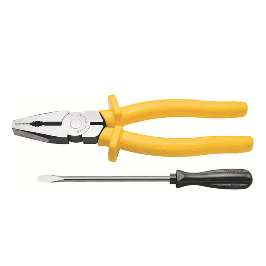 Kit Alicate 8"" Universal Isolado 1000v Master e Chave Fenda 1/8x3"" - Tramontina 43408048