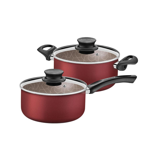 Jogo de Panelas Paris 2 Peças Alumínio Antiaderente Patv1 e Patv3 - Tramontina