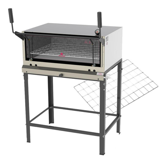 Kit - Forno Assador Refratário Gás Prp-860 + Grade Extra - Progás