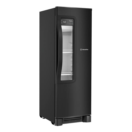 Cervejeira Beer Maxx 250 Porta Visor +2 a -6ºc 264/228L Vn25t Preto Onix 220v - Metalfrio