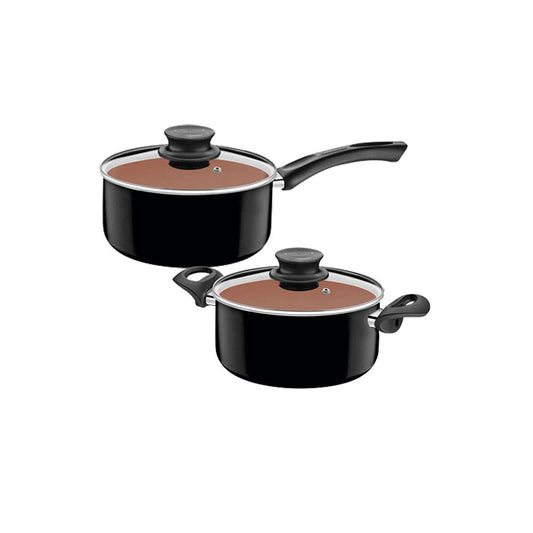 Jogo de Panelas Paris 2 Peças Alumínio Antiaderente e Poliester Patp1 e Patp3 - Tramontina