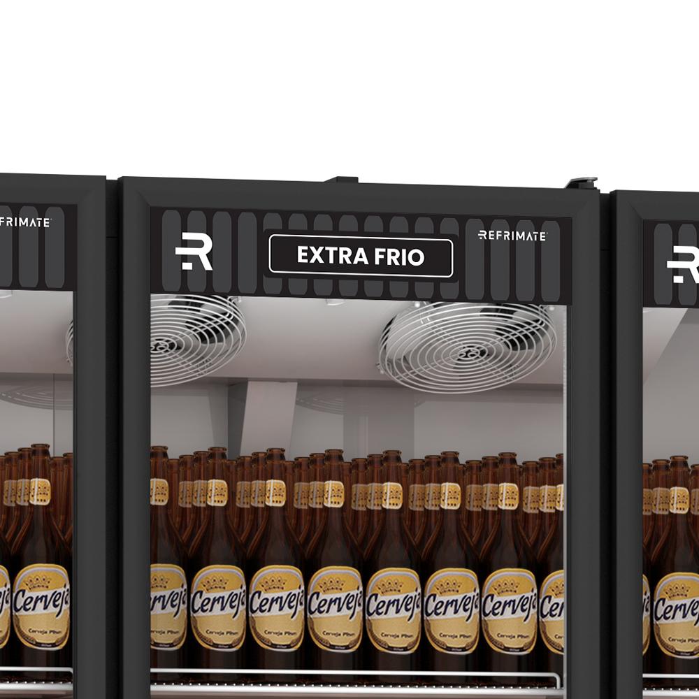 Visa Cooler Multiportas Refrigerador Extra Frio Carnes e Bebidas 1200l -5ºc Vcef3p 220v - Refrimate