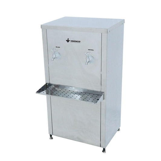Bebedouro industrial refrigerado inox 25 litros modelo RB20 da Venâncio disponível na Salvador Comercial