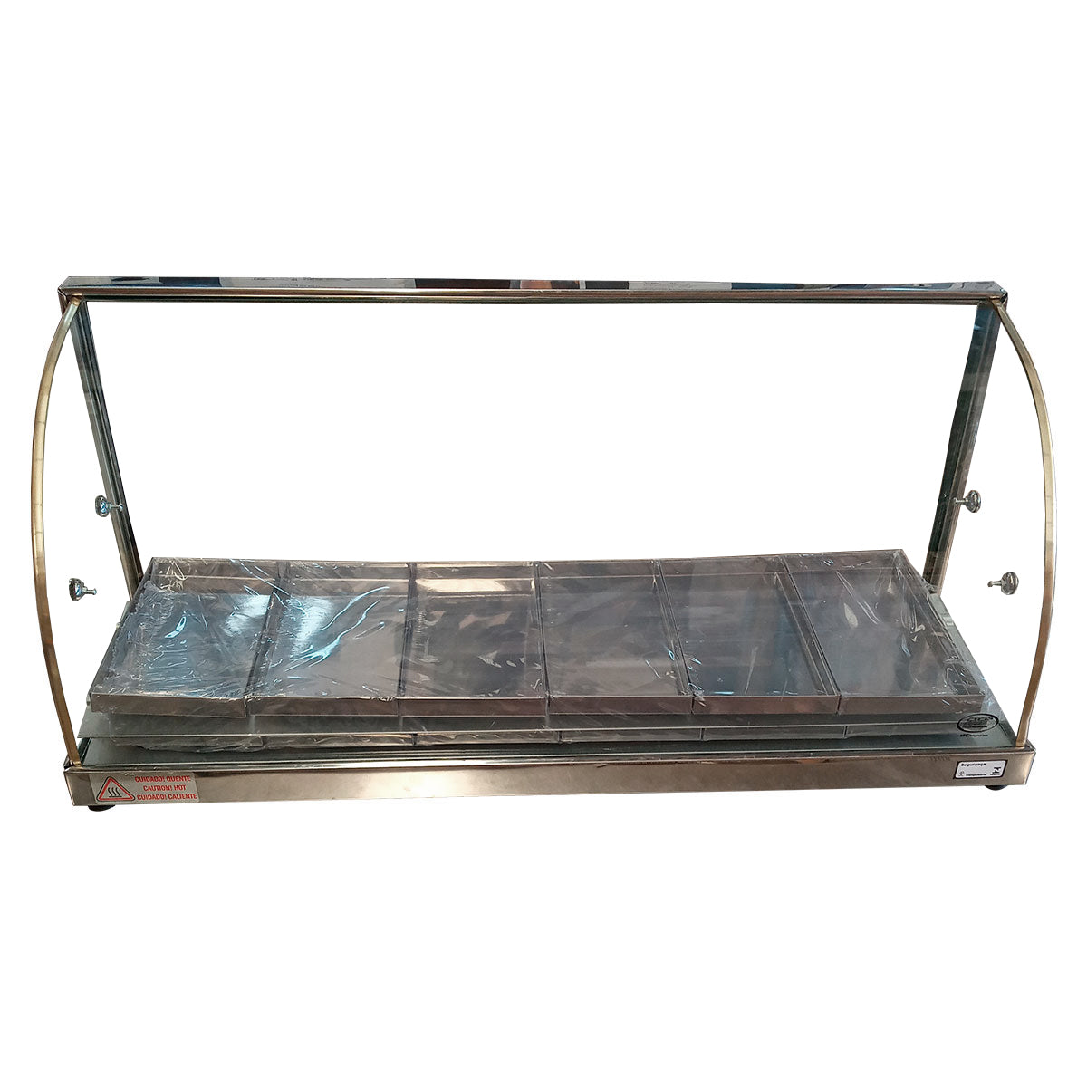 SEMINOVO - Estufa Horizontal Salgados 12 Bandejas Duplas W12BD - Titã 127V