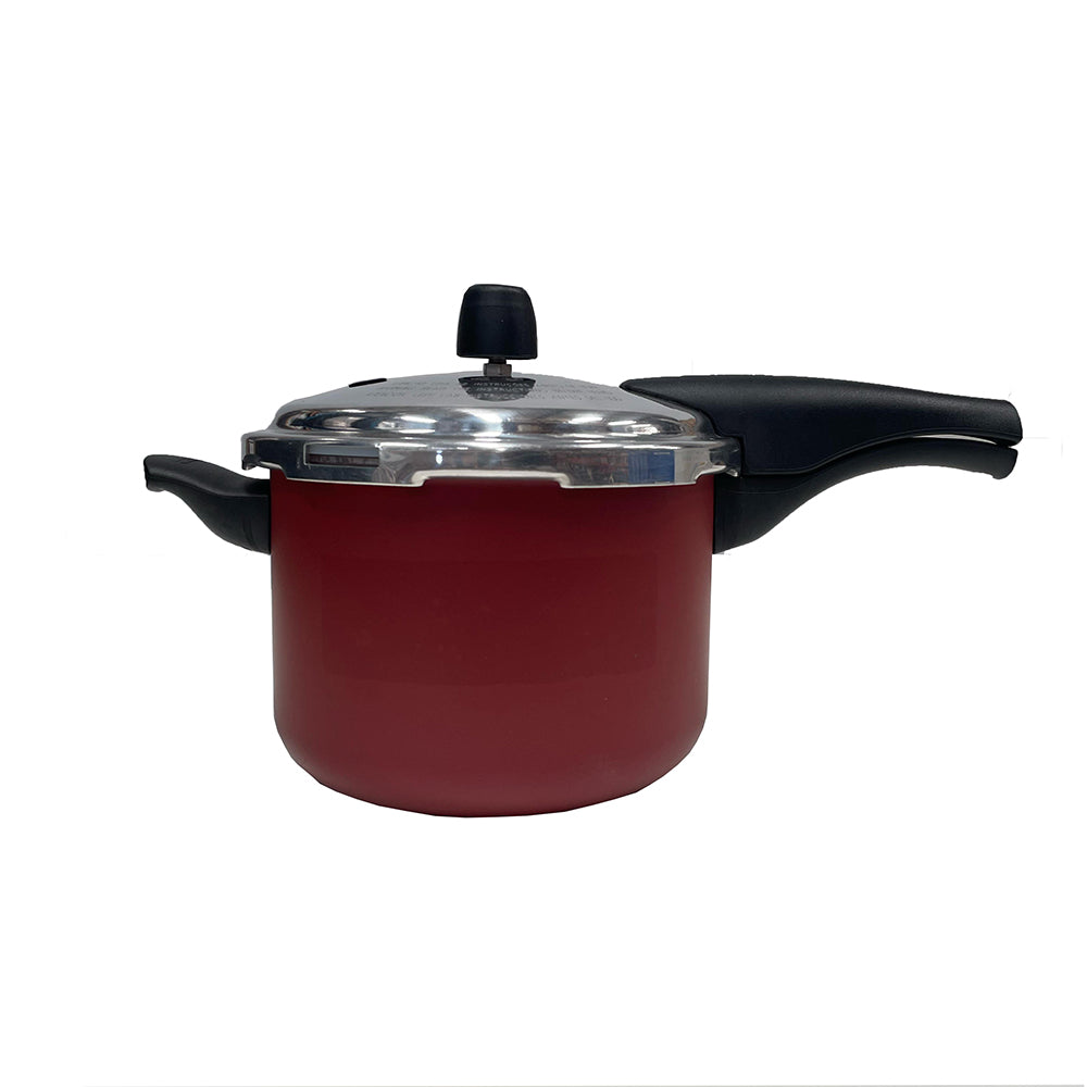 SEMINOVO - Panela De Pressão 4,5L 20Cm Vancouver Vermelho - Tramontina