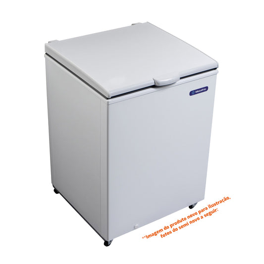 SEMINOVO - Freezer Refrigerador Congelador Horizontal Dupla Ação 166L DA170 127V - Metalfrio