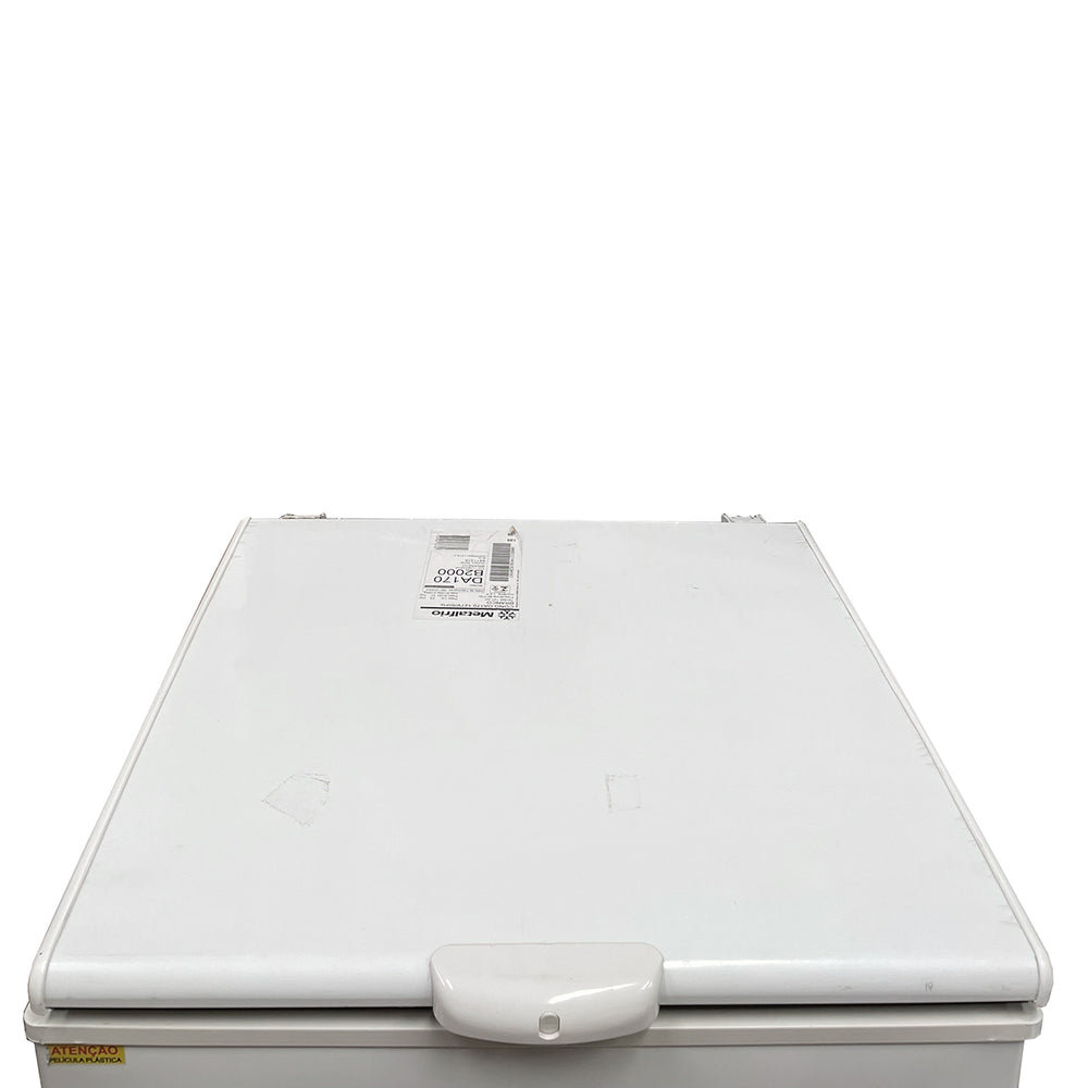 SEMINOVO - Freezer Refrigerador Congelador Horizontal Dupla Ação 166L DA170 127V - Metalfrio