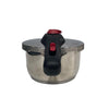 SEMINOVO - Panela de Pressão Solar Inox Fundo Triplo 5 Dispositivos de Segurança 22 cm 4,5 l - Tramontina 62513223