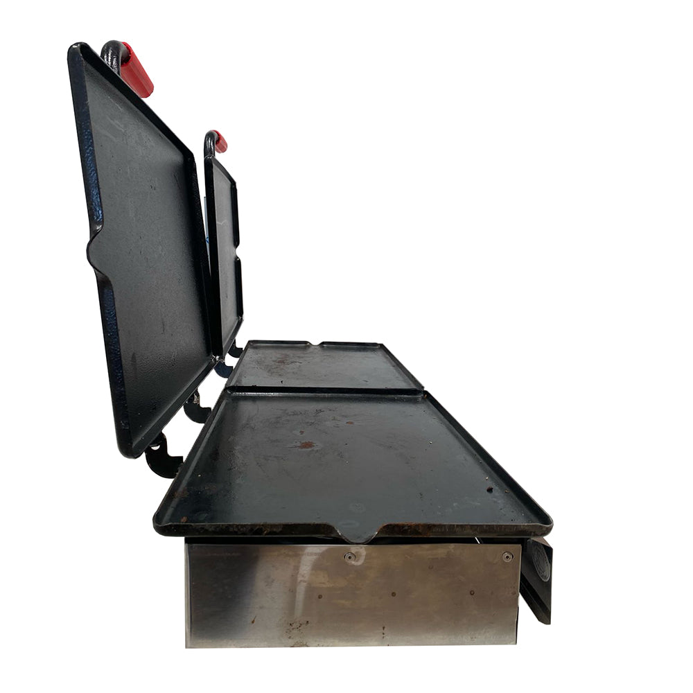 Semi - Sanduicheira Dupla 2 Prensas Lanche Gigante Gás Baixa Pressão Pr-952G - Progás