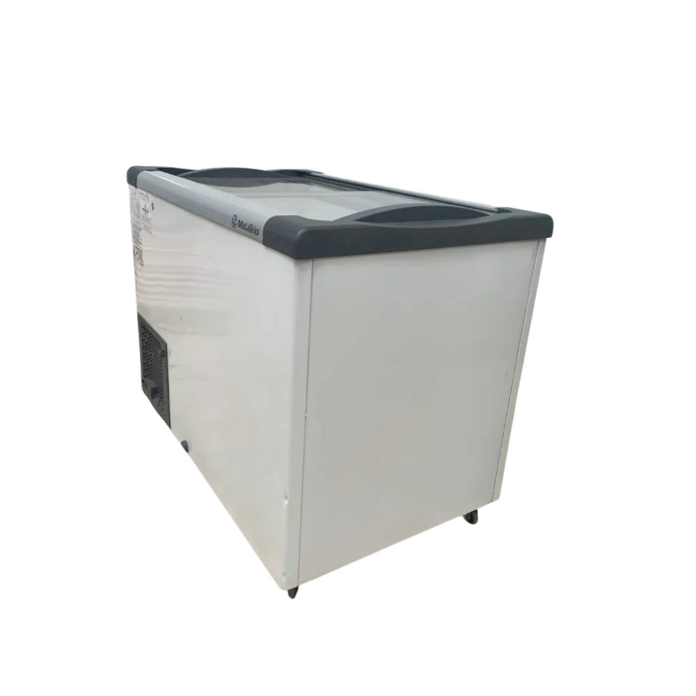 SEMINOVO - Freezer Horizontal 220V Tampa de Vidro Congelados 230 Litros NF30 - Metalfrio