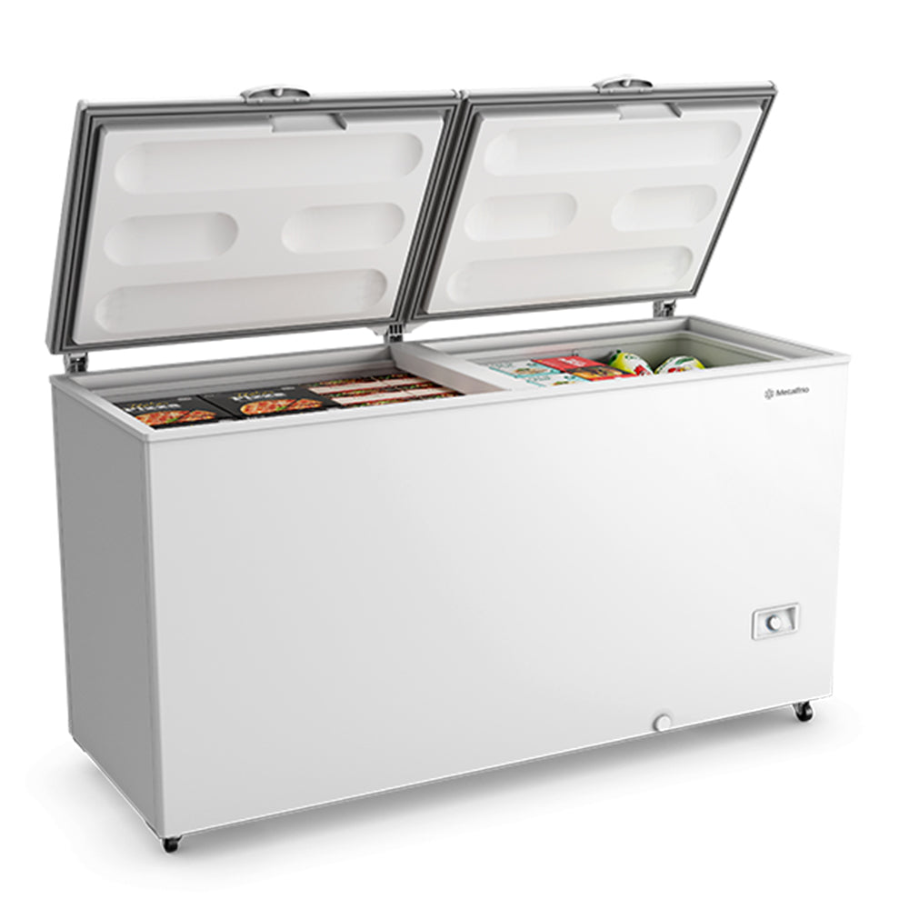 Freezer Refrigerador Inverter Horizontal Dupla Ação +8 a -22ºc 543l Da550if Tech Bivolt - Metalfrio