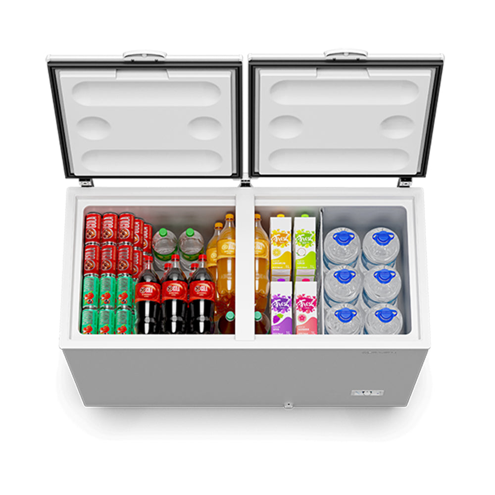 Freezer Refrigerador Inverter Horizontal Dupla Ação +8 a -22ºc 417l Da420if Tech Bivolt - Metalfrio