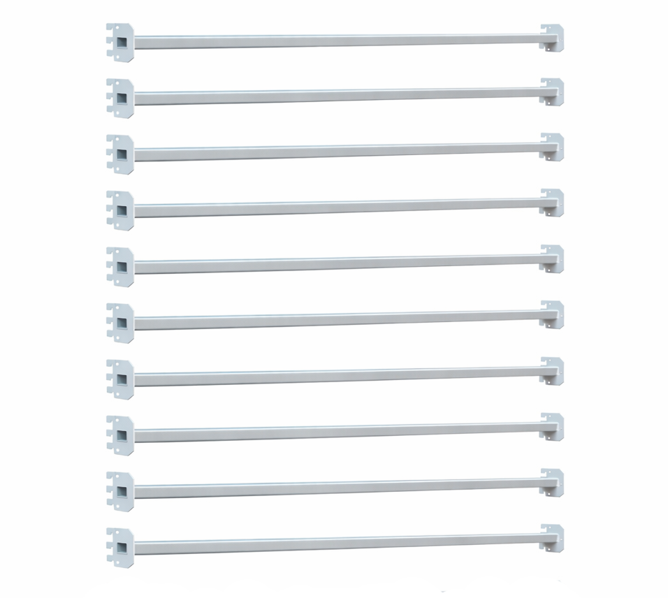 Kit 10 Réguas Para Gondola 91cm - SA Gôndolas