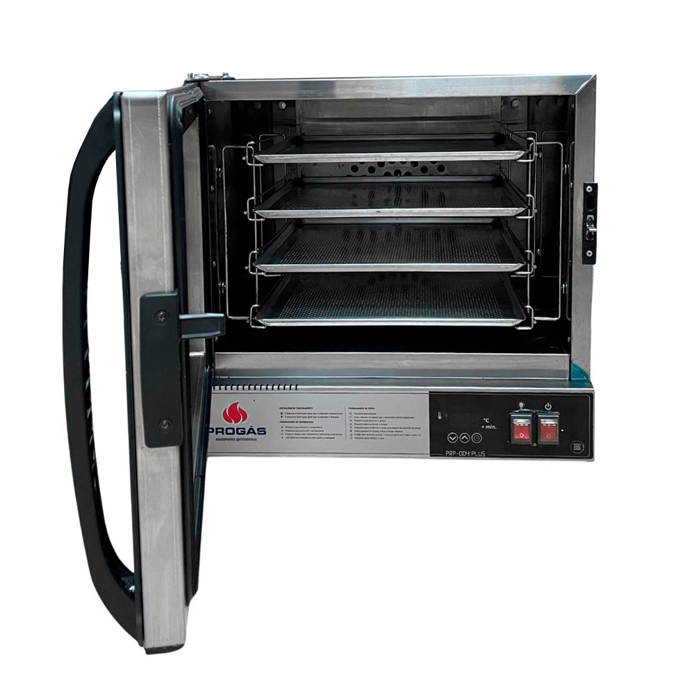 SEMINOVO - Turbo Elétrico Fast Oven PRP-004 Plus Digital 220V Preto - Progás