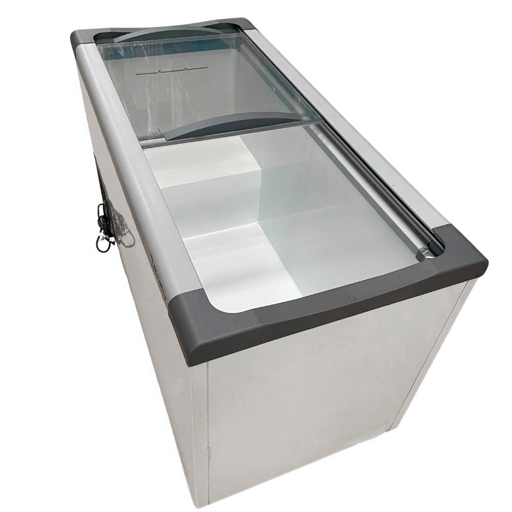 SEMINOVO - Freezer Horizontal Tampa de Vidro Congelados 318 Litros NF40 - Metalfrio 127V