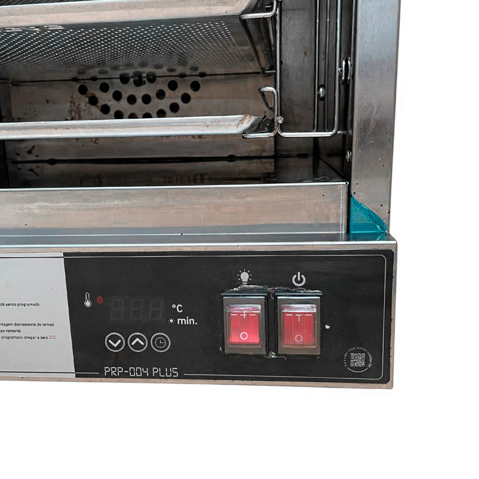 SEMINOVO - Turbo Elétrico Fast Oven PRP-004 Plus Digital 220V Preto - Progás