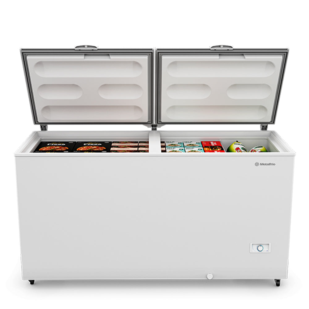 Freezer Refrigerador Inverter Horizontal Dupla Ação +8 a -22ºc 543l Da550if Tech Bivolt - Metalfrio