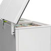 Freezer Refrigerador Inverter Horizontal Dupla Ação +8 a -22ºc 417l Da420if Tech Bivolt - Metalfrio
