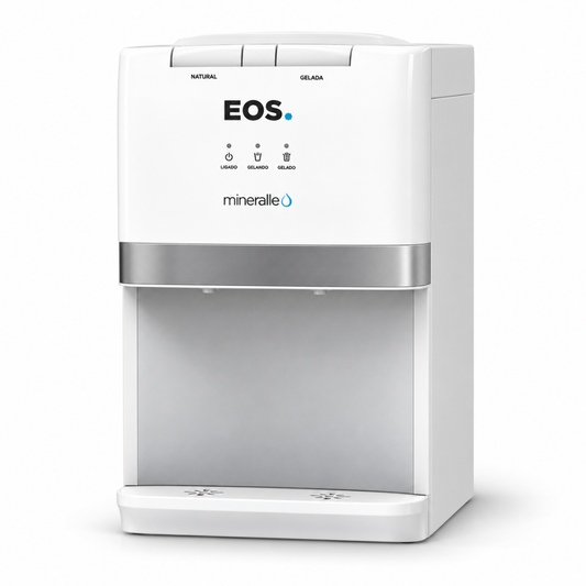 Bebedouro de Mesa Galão Mineralle Compressor Branco EBC041B 127v - Eos