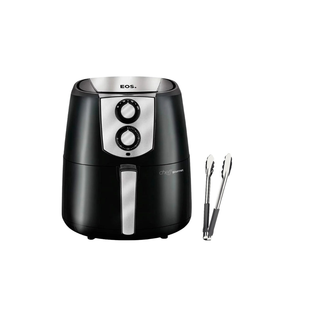 Fritadeira Sem Óleo Air Fryer Toutch Eaf42p 127v Eos Com Pegador Inox 30cm Tramontina