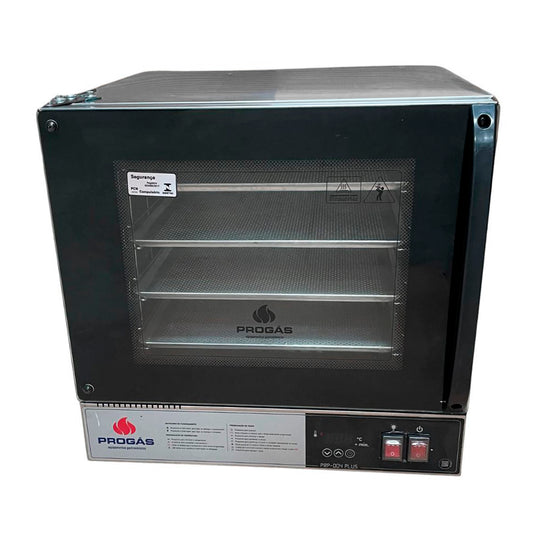 SEMINOVO - Turbo Elétrico Fast Oven PRP-004 Plus Digital 220V Preto - Progás