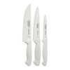 Kit - Faqueiro Premium 3 Peças + 1 Panela Wok 36cm Vermelha - Tramontina