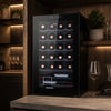 Adega De Vinho 24 Garrafas Climatizada Compressor Painel Touch Full Glass EAC24G 127V - EOS B159480