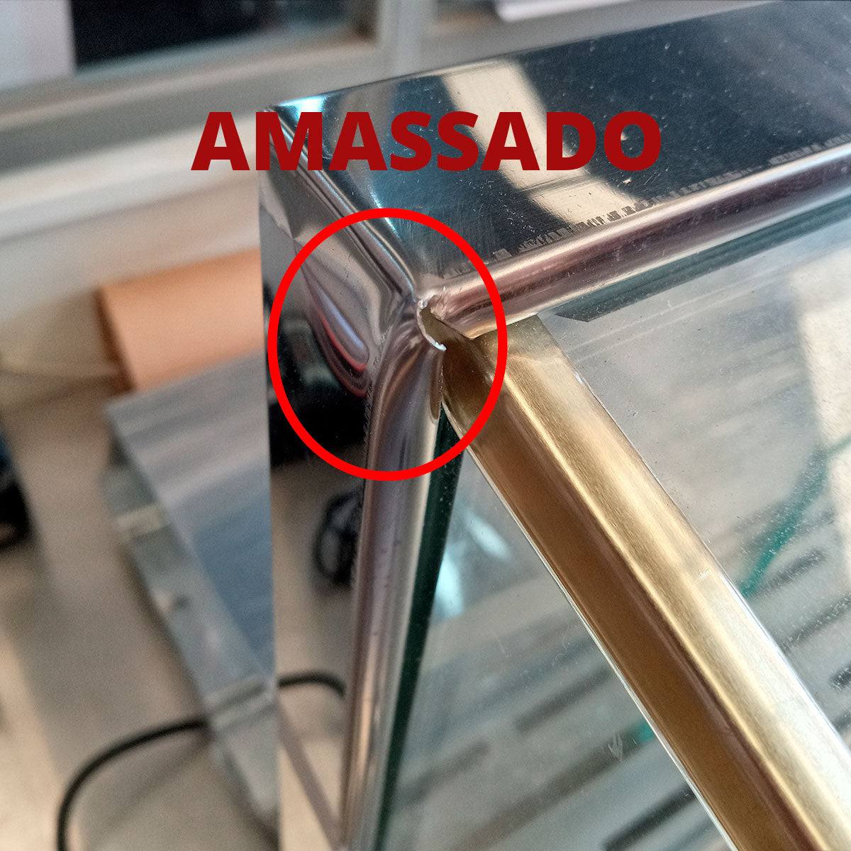 SEMINOVO - Estufa Horizontal Salgados 10 Bandejas Duplas W10BD - Titã 127V
