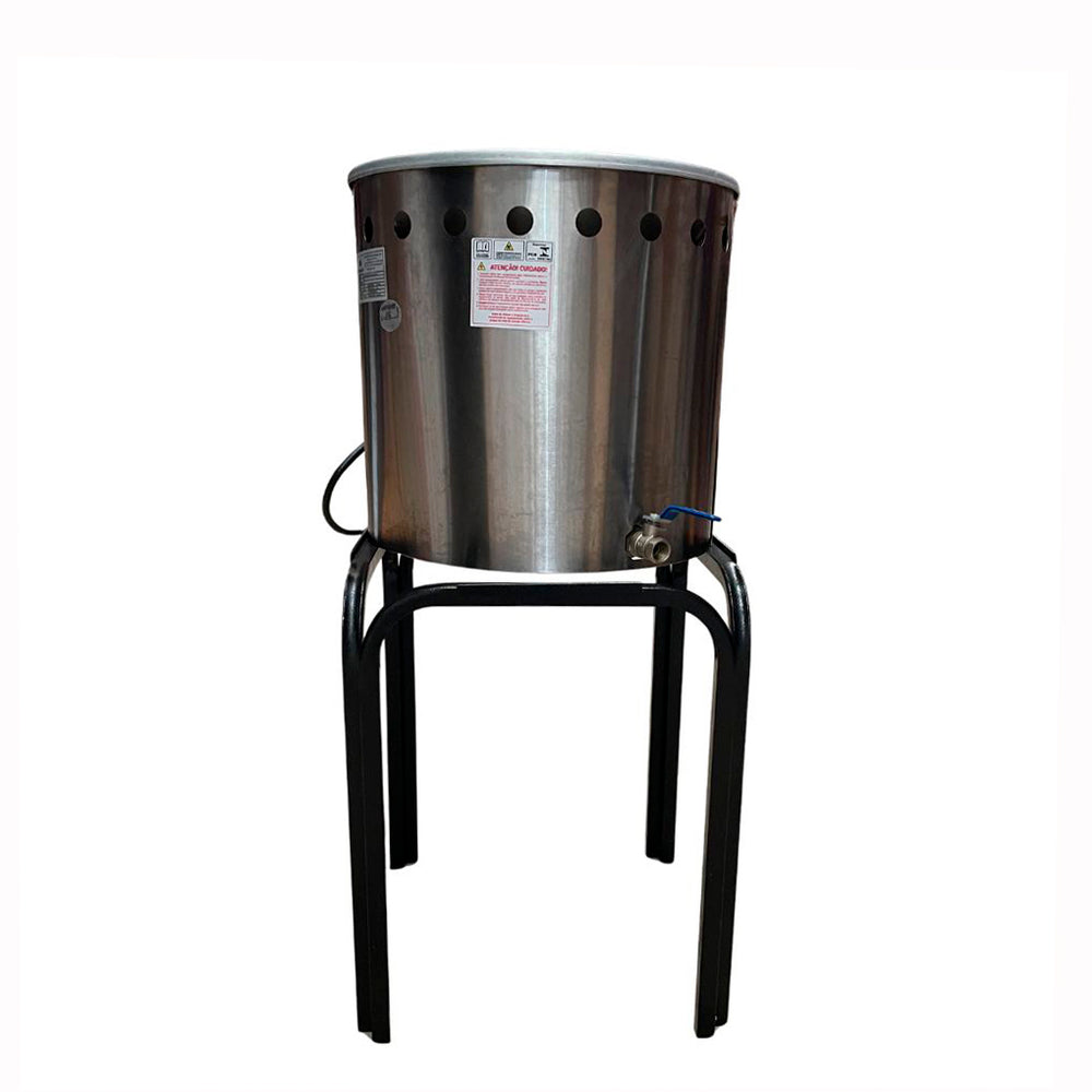 SEMINOVO - Fritador Profissional Água e Óleo 12 litros 3500W PR-90E - Progás 220V