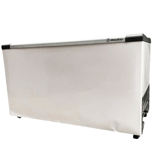 SEMINOVO - Freezer Horizontal Tampa de Vidro Congelados 318 Litros NF40 - Metalfrio 127V
