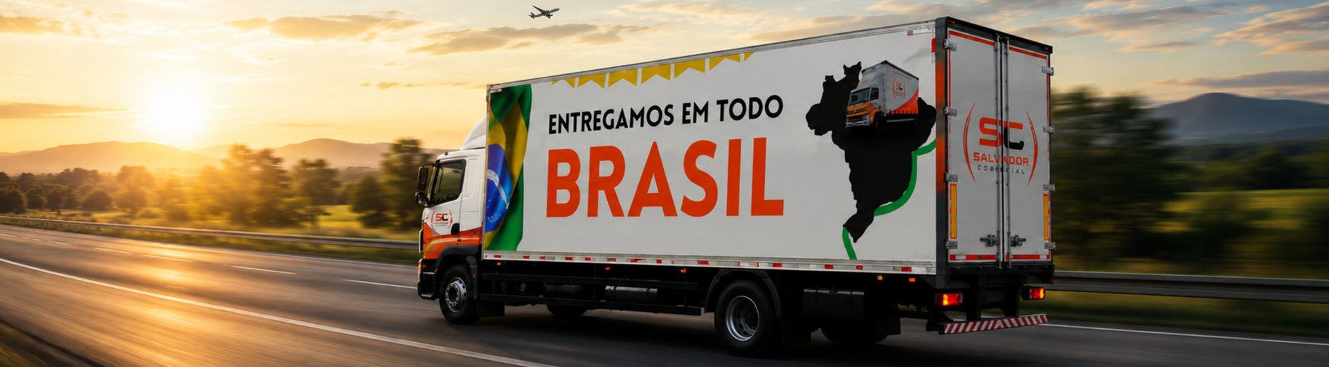 Entregamos em todo Brasil