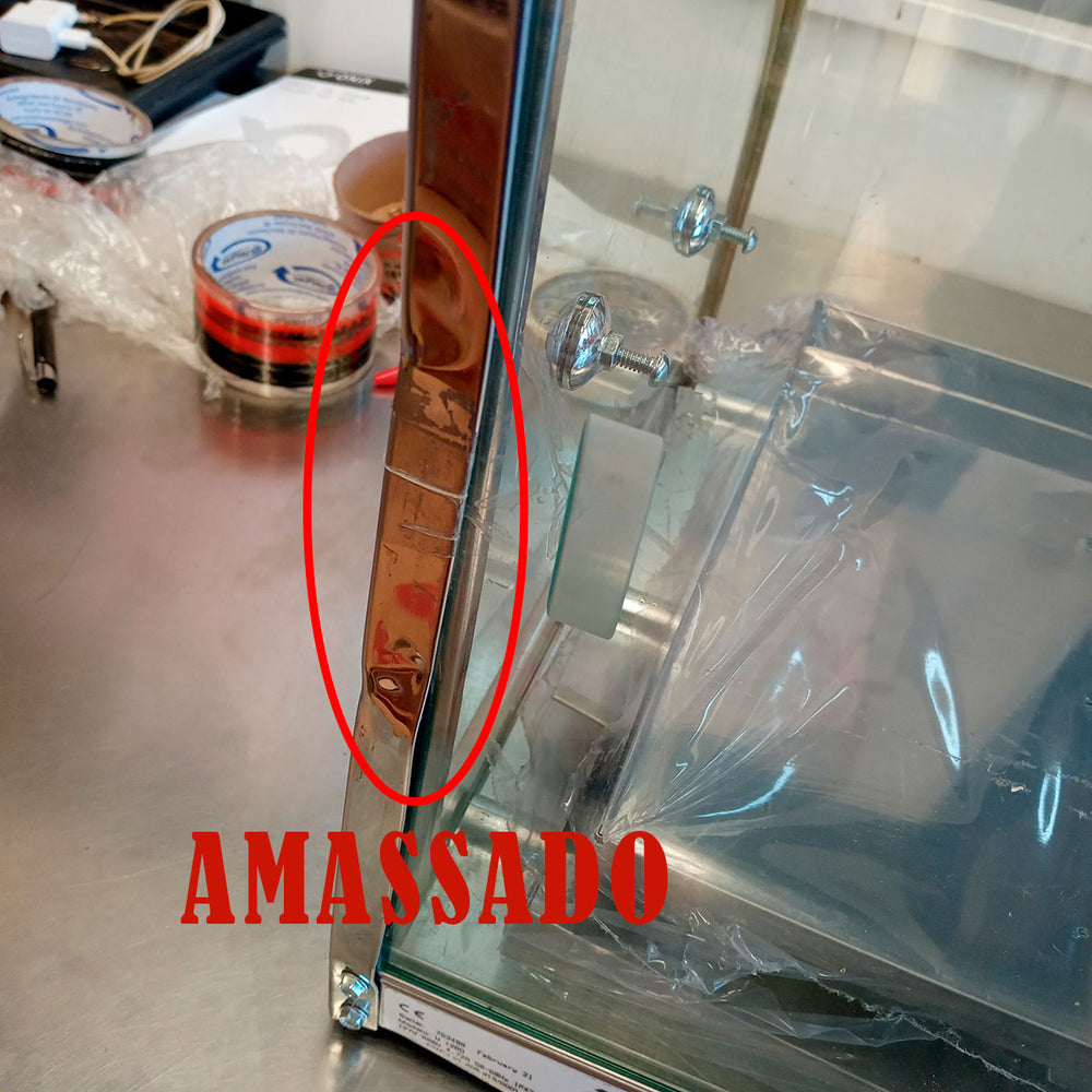 SEMINOVO - Estufa Horizontal Salgados 12 Bandejas Duplas W12BD - Titã 127V