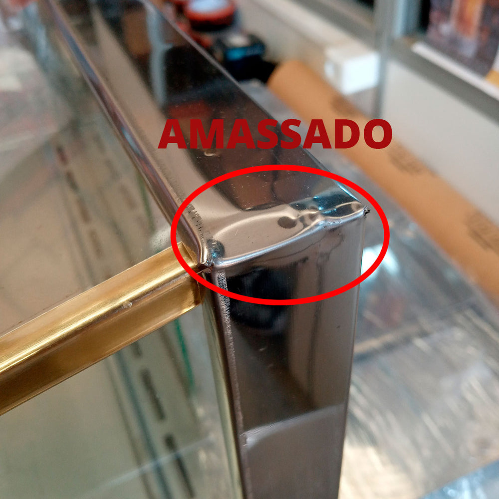 SEMINOVO - Estufa Horizontal Salgados 10 Bandejas Duplas W10BD - Titã 127V