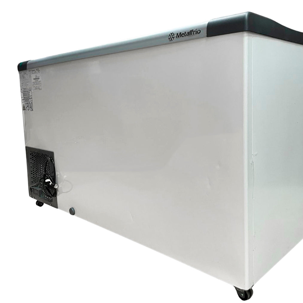 SEMINOVO - Freezer Horizontal Tampa de Vidro Congelados 318 Litros NF40 - Metalfrio 127V