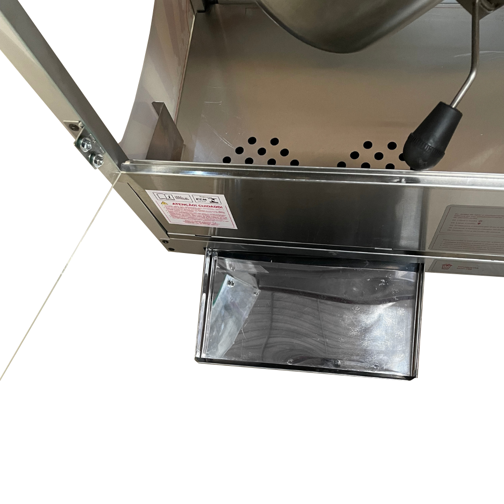 Semi - Máquina Pipoqueira Profissional Comercial Elétrica Inox BMP-150 220v - Braesi