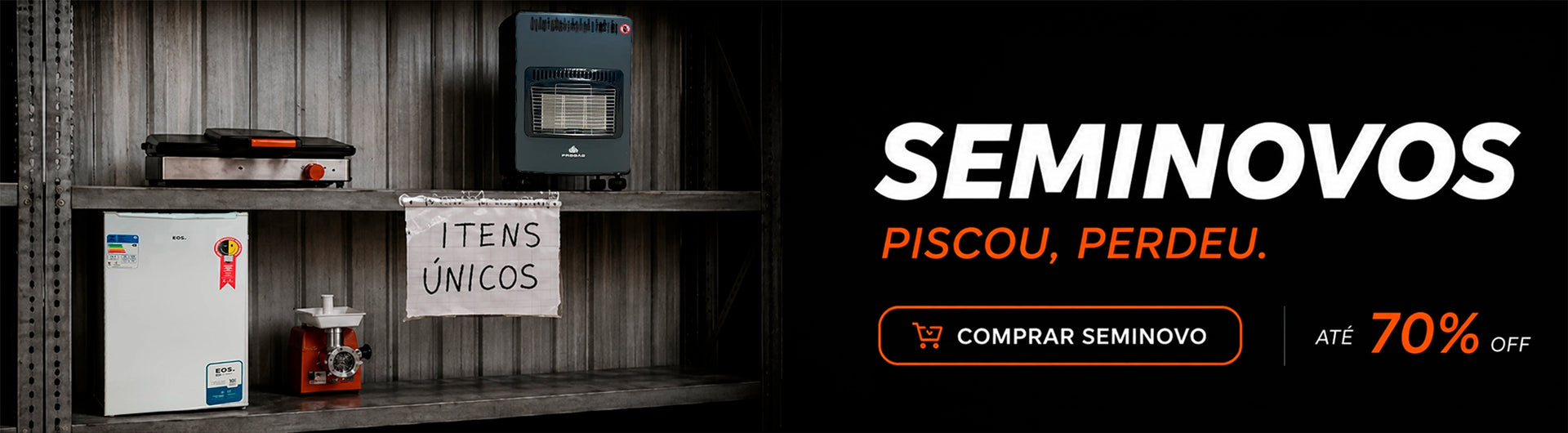 SEMINOVOS - Alto desempenho preco reduzido com ate 70% de desconto