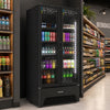 Refrigerador Expositor Vertical Bebidas Duas Portas Vidro 691/752L VB70AH All Black 220V - Metalfrio