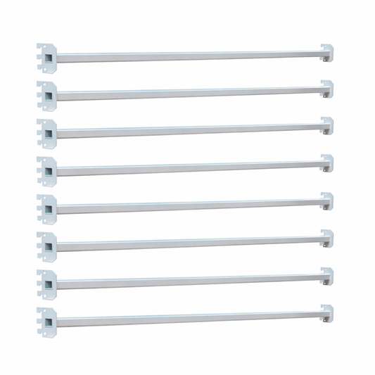 Kit 8 Réguas Para Gondola 91cm - SA Gôndolas