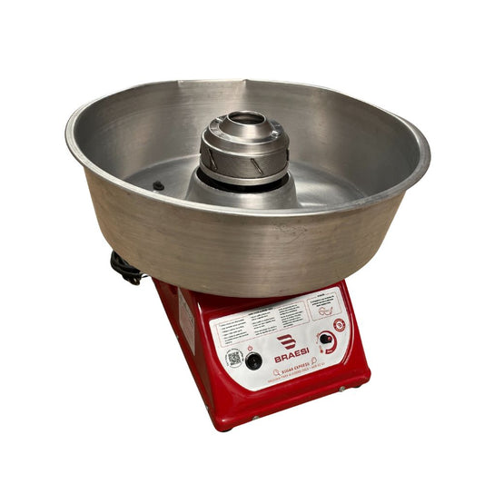 SEMINOVO - Máquina de Algodão Doce Inox Profissional ADB-02 Bivolt - Braesi