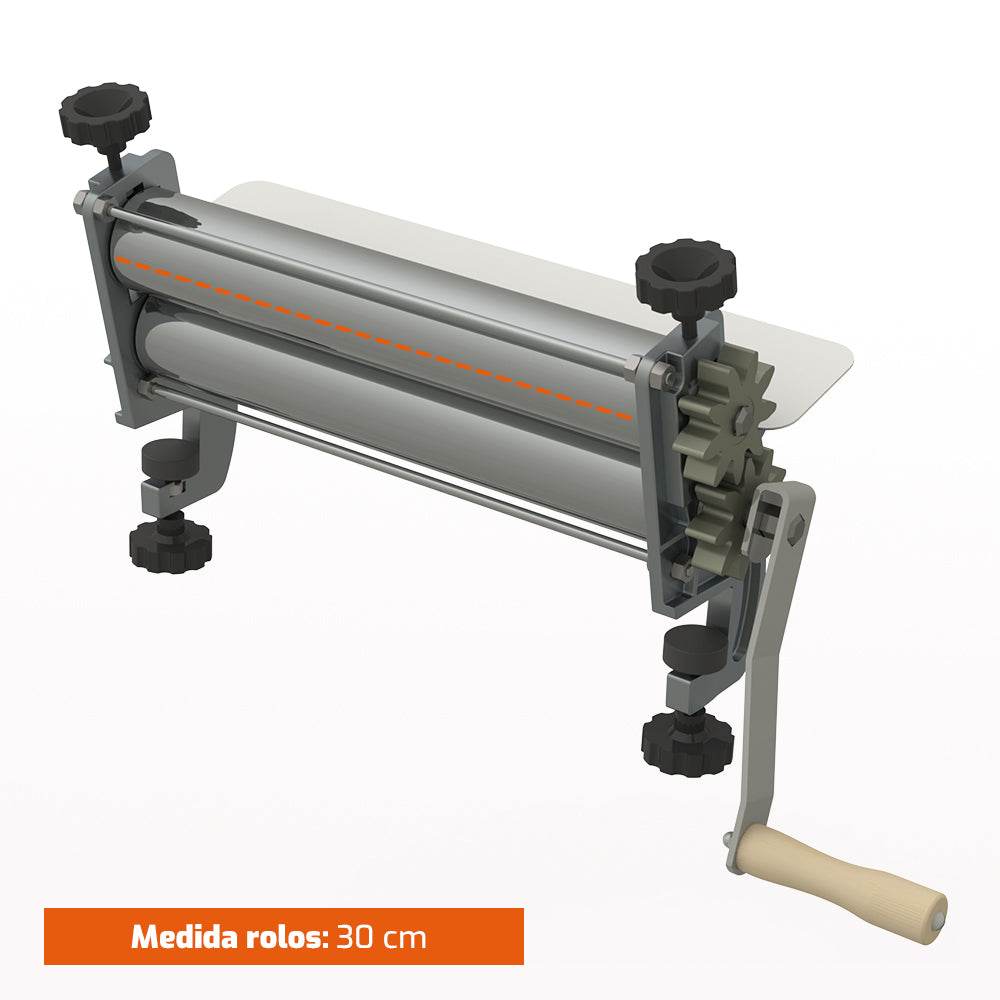 Cilindro Laminador De Massas Manual Firenze BCMF-300 Profissional e Doméstico - Braesi B6404
