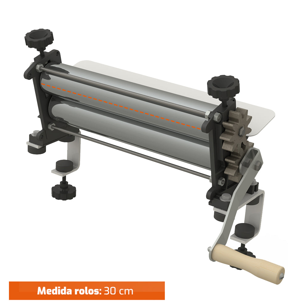 Cilindro Laminador De Massas Manual Veneza BCMV-300 Profissional e Doméstico - Braesi B6449